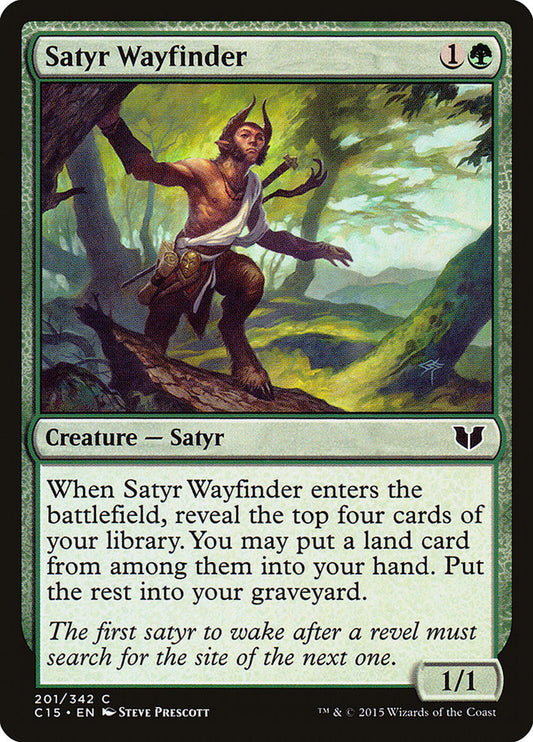 Satyr Wayfinder: Commander 2015