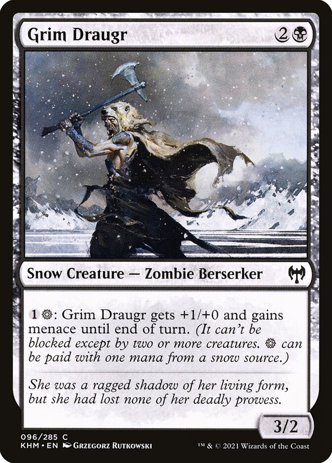Grim Draugr - (Foil): Kaldheim