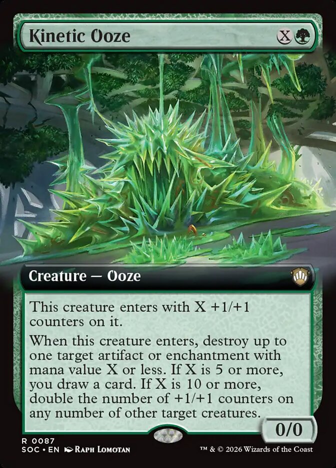 Kinetic Ooze: Secrets of Strixhaven Commander