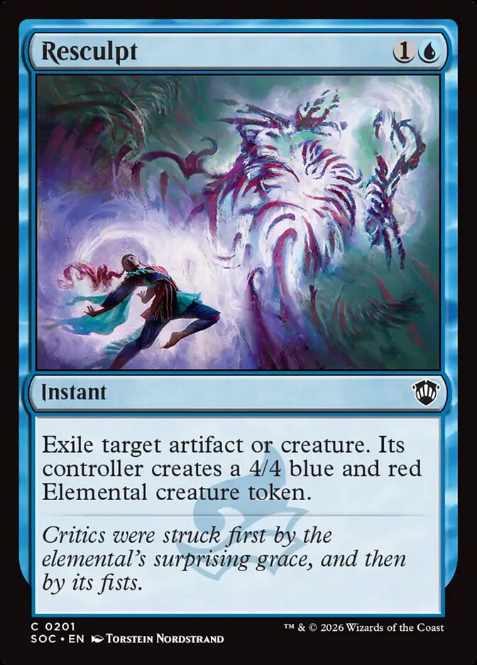Resculpt: Secrets of Strixhaven Commander