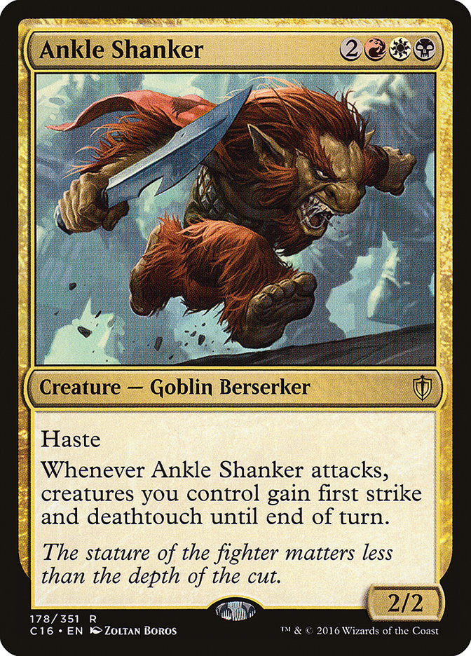 Ankle Shanker: Commander 2016