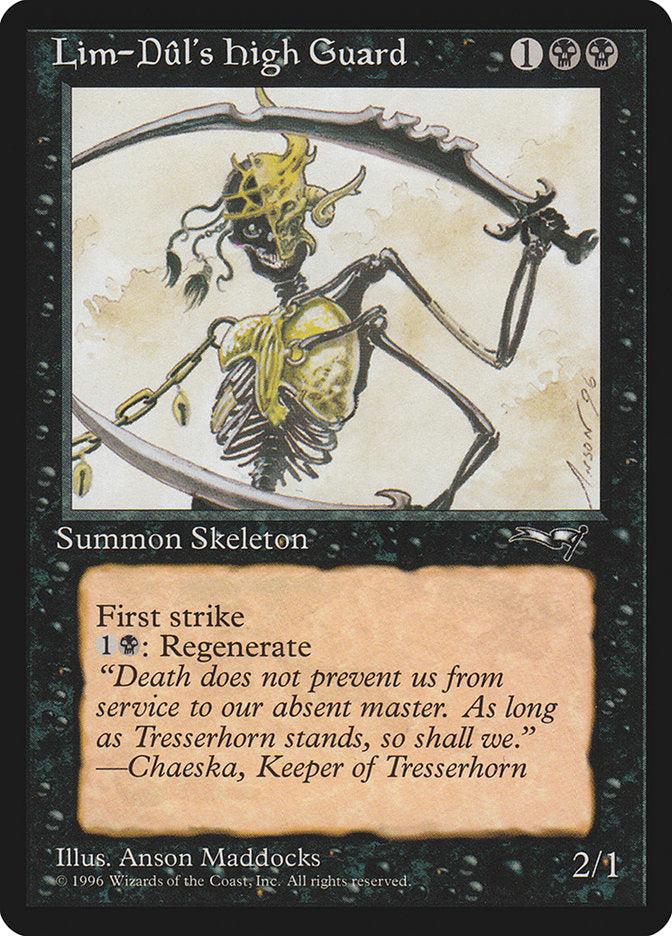 Lim-Dûl's High Guard: Alliances