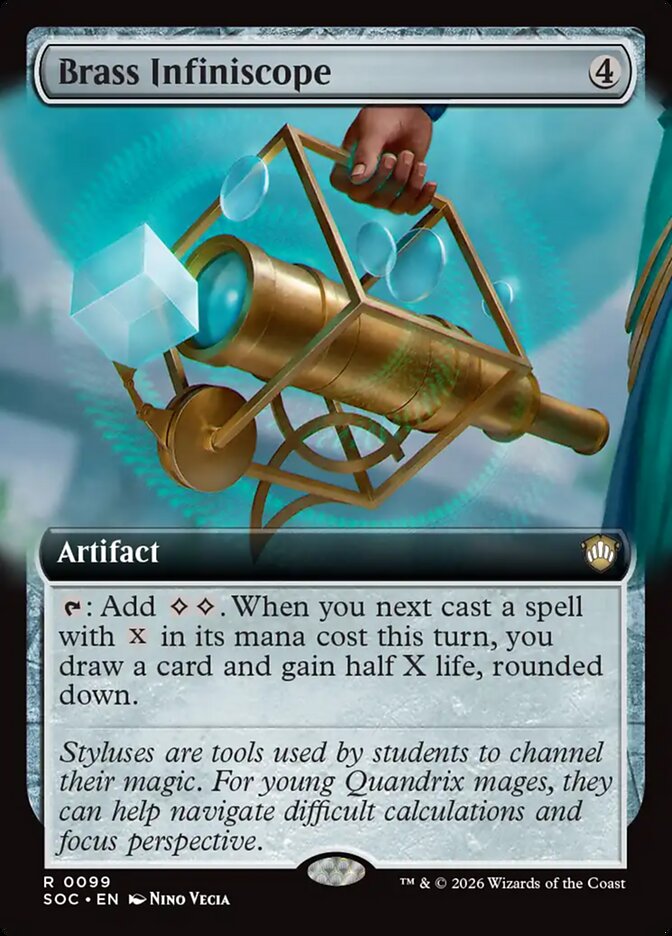 Brass Infiniscope: Secrets of Strixhaven Commander