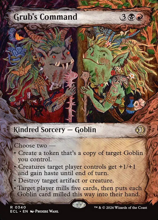Grub's Command - (Foil): Lorwyn Eclipsed
