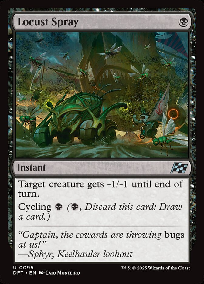 Locust Spray: Aetherdrift