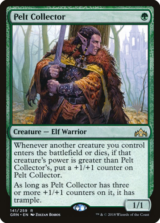 Pelt Collector (Promo Pack) (Guilds of Ravnica) - (Foil): Guilds of Ravnica Promos