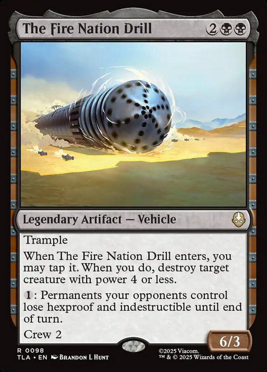The Fire Nation Drill - (Foil): Avatar: The Last Airbender