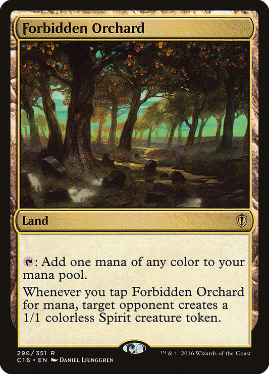 Forbidden Orchard: Commander 2016