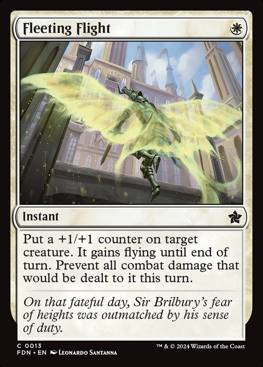 Fleeting Flight - (Foil): Foundations