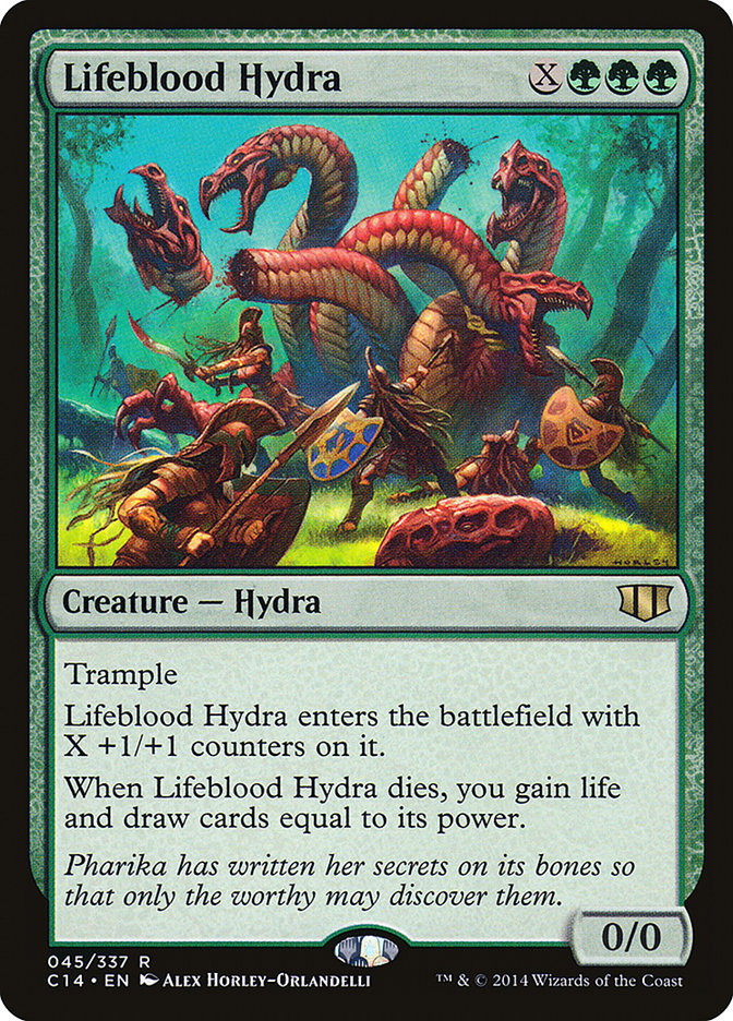 Lifeblood Hydra: Commander 2014