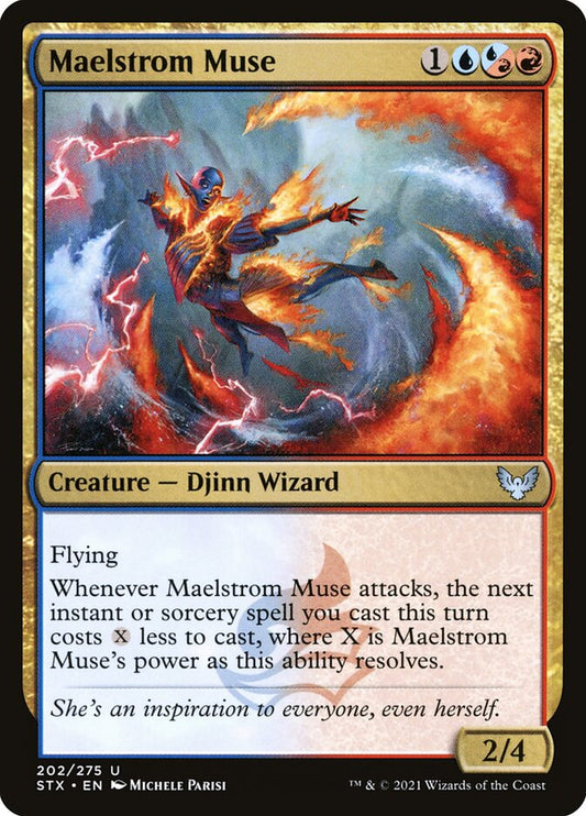 Maelstrom Muse - (Foil): Strixhaven: School of Mages