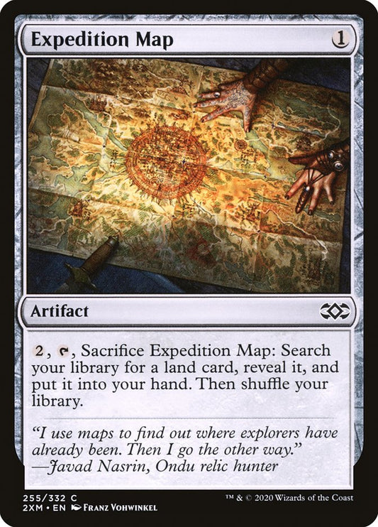 Expedition Map - (Foil): Double Masters