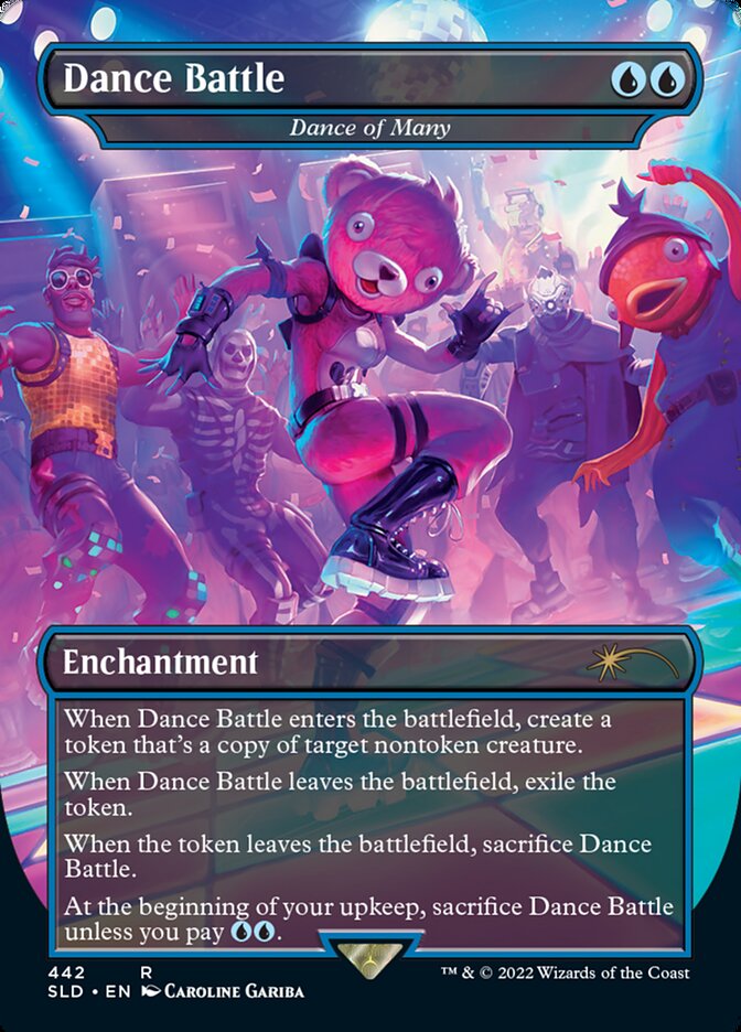Dance of Many (Dance Battle) (Fortnite) (Secret Lair) (Borderless) - (Foil)