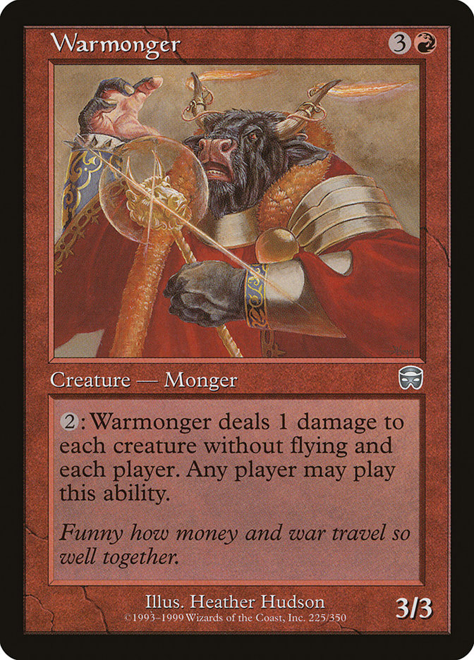 Warmonger - (Foil): Mercadian Masques