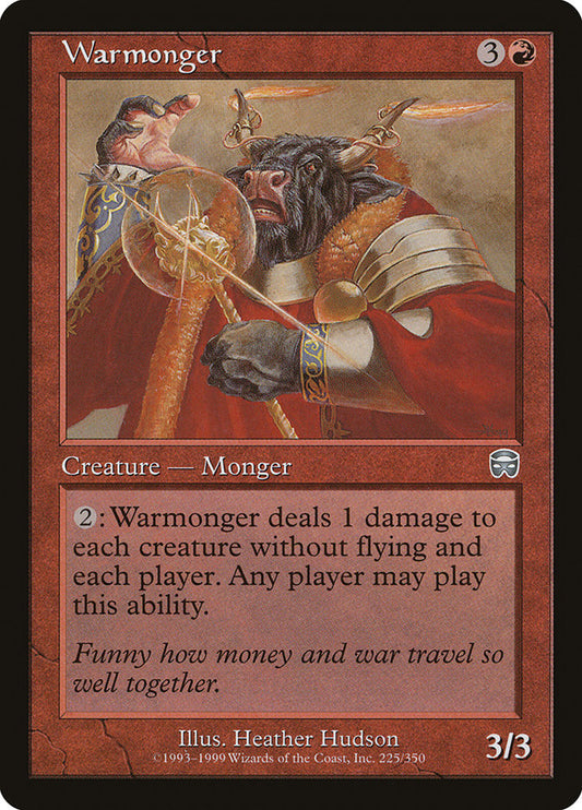 Warmonger - (Foil): Mercadian Masques