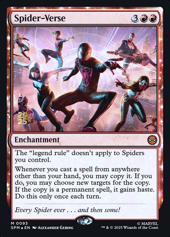 Spider-Verse (Prerelease) (Marvel's Spider-Man) - (Foil): Marvel's Spider-Man Promos