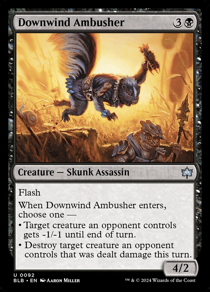 Downwind Ambusher: Bloomburrow