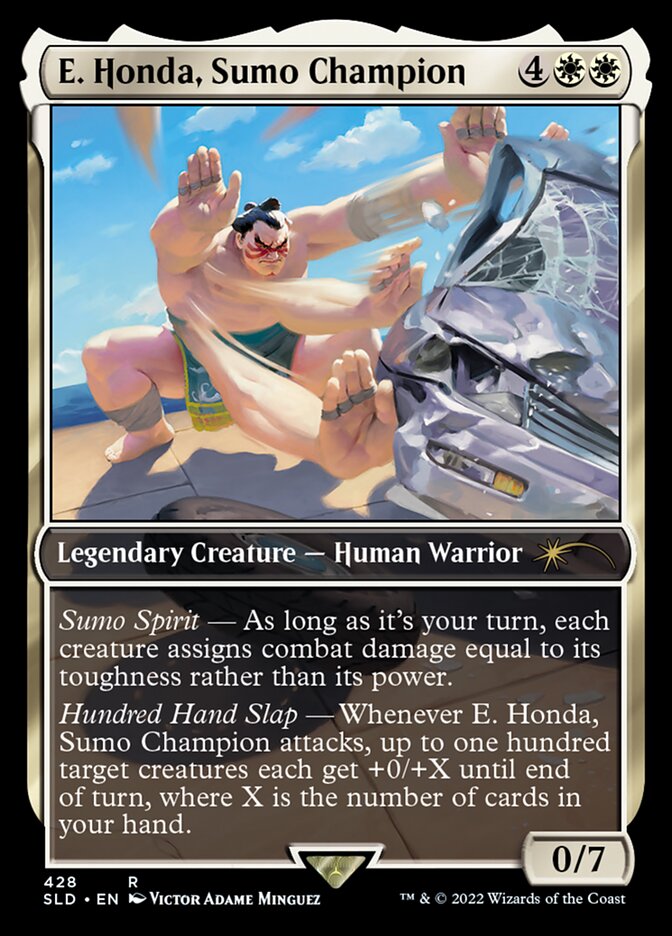 E. Honda, Sumo Champion (Street Fighter) (Secret Lair) (Full Art): Secret Lair Drop