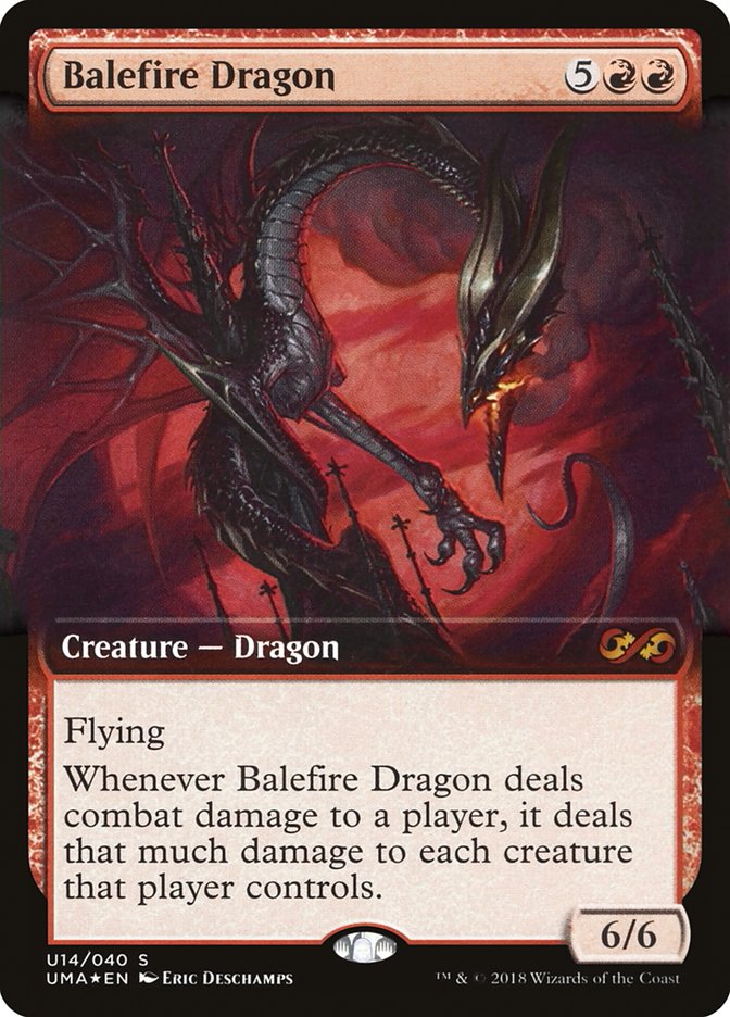 Balefire Dragon - (Foil): Ultimate Box Topper