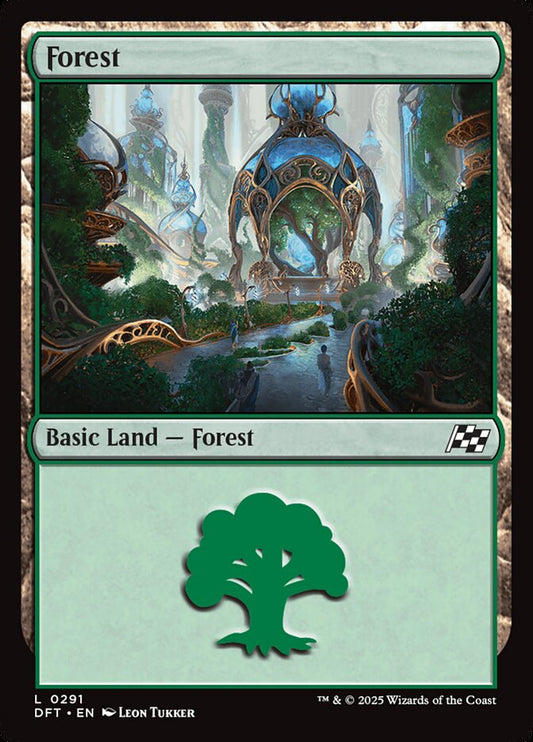 Forest (#291) - (Foil): Aetherdrift