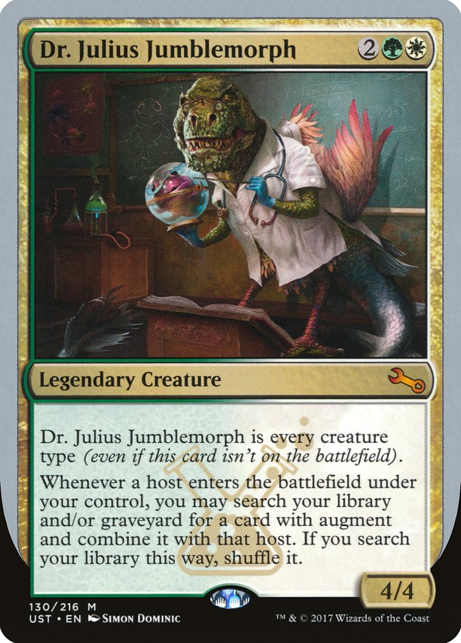 Dr. Julius Jumblemorph: Unstable