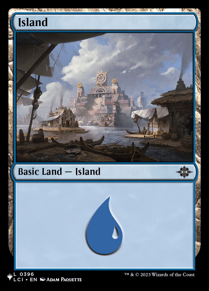 Island (Lost Caverns of Ixalan) (#396): The List