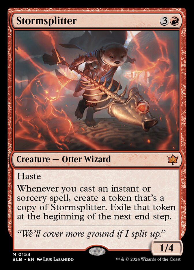Stormsplitter - (Foil): Bloomburrow