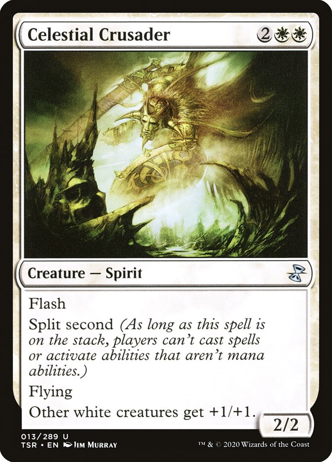 Celestial Crusader - (Foil): Time Spiral Remastered