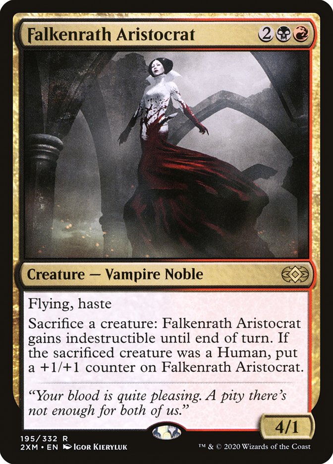Falkenrath Aristocrat - (Foil): Double Masters