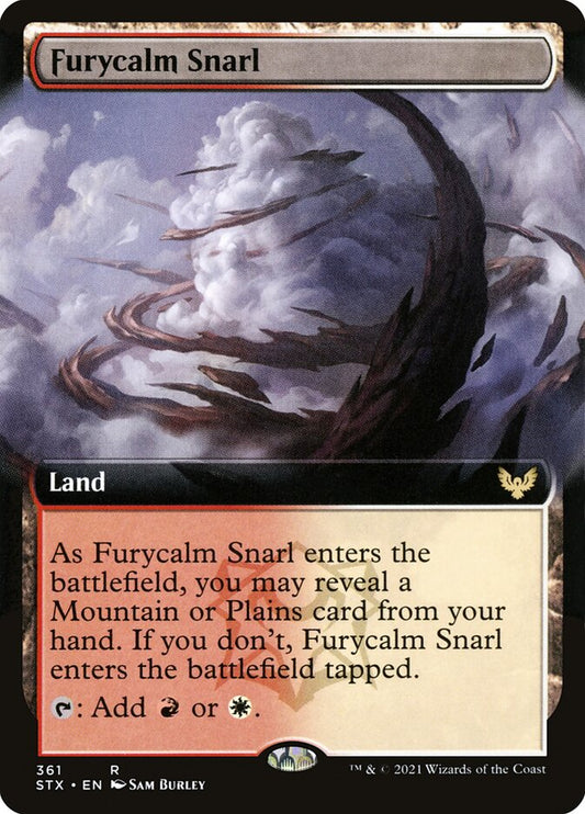 Furycalm Snarl (Extended Art): Strixhaven: School of Mages
