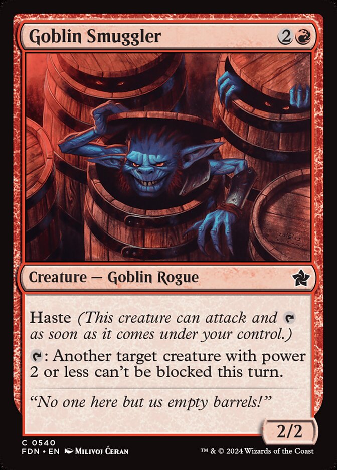 Goblin Smuggler: Foundations