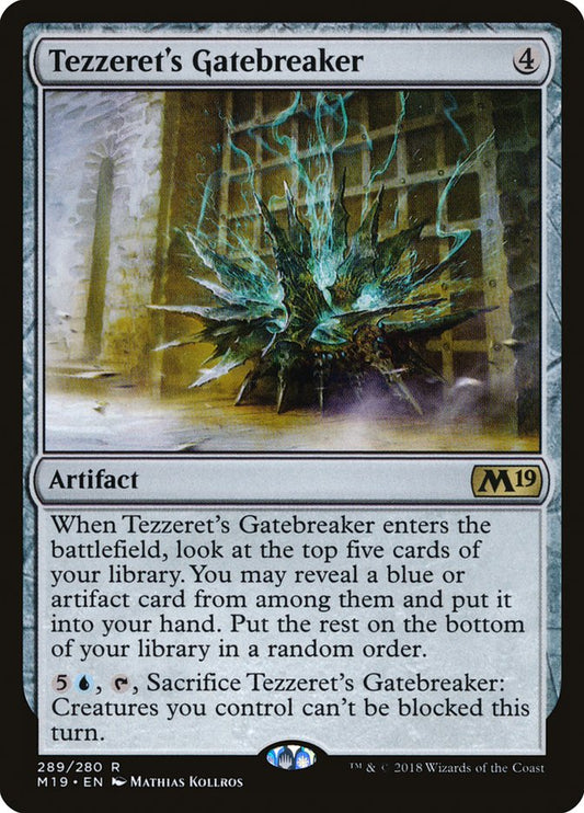 Tezzeret's Gatebreaker (Planeswalker Deck): Core Set 2019