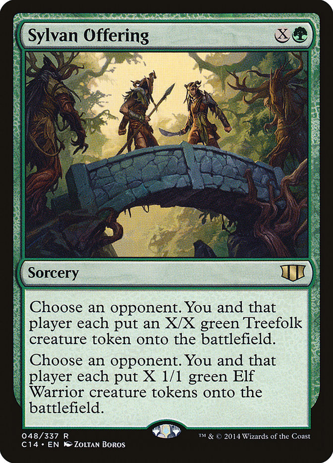 Sylvan Offering: Commander 2014