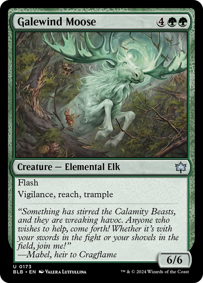 Galewind Moose: Bloomburrow