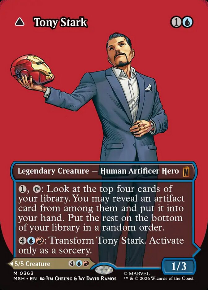 Tony Stark // The Invincible Iron Man (Borderless) (#363)