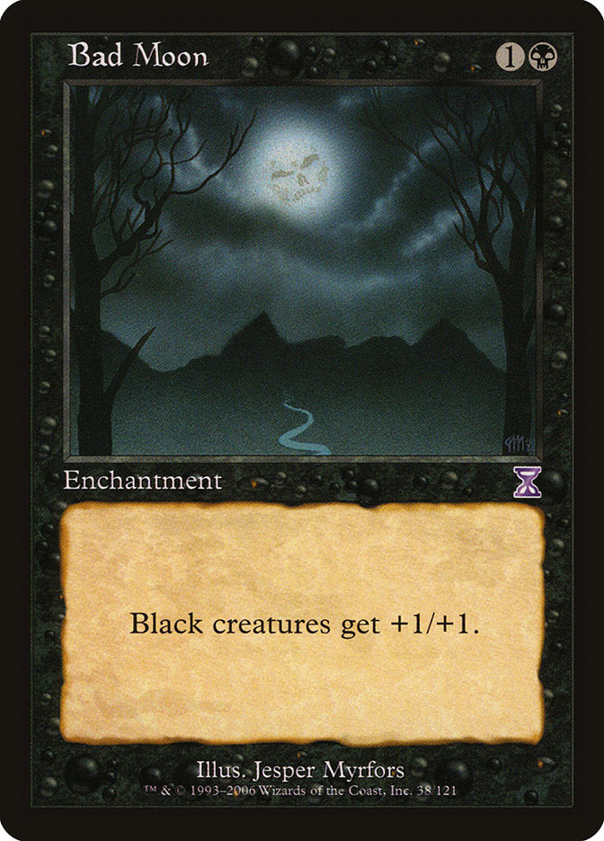 Bad Moon - (Foil): Time Spiral Timeshifted