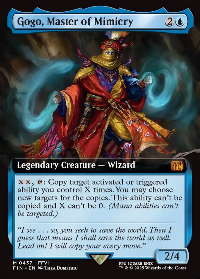 Gogo, Master of Mimicry (#437) (Extended Art): Final Fantasy