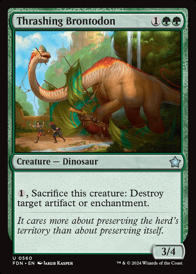 Thrashing Brontodon: Foundations