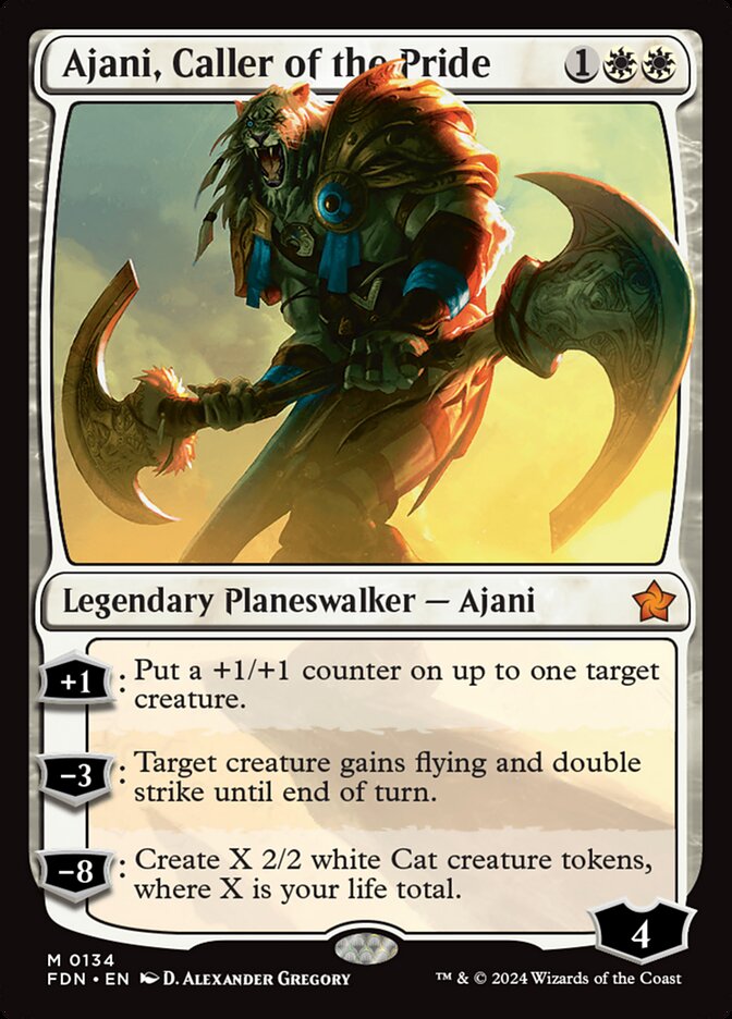 Ajani, Caller of the Pride: Foundations