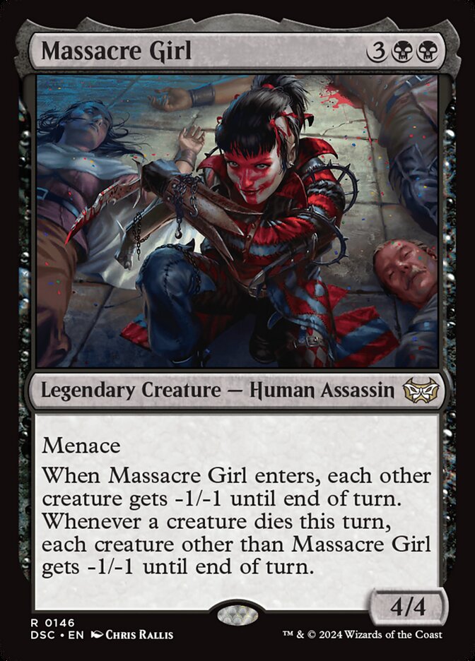 Massacre Girl: Duskmourn: House of Horror Commander