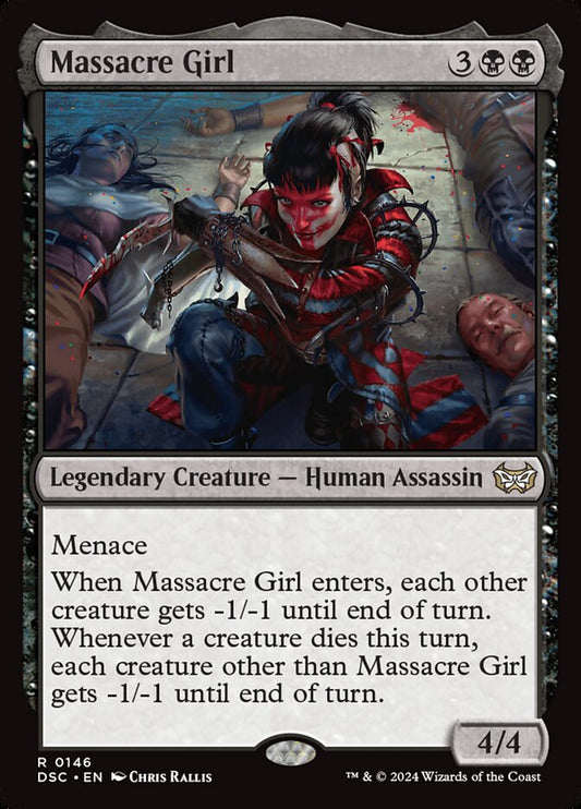Massacre Girl: Duskmourn: House of Horror Commander