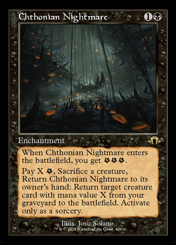 Chthonian Nightmare (Retro Frame): Modern Horizons 3