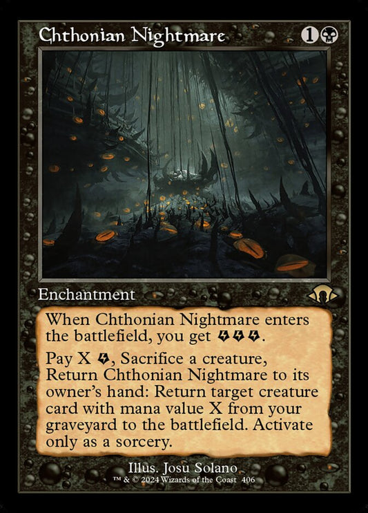 Chthonian Nightmare (Retro Frame): Modern Horizons 3