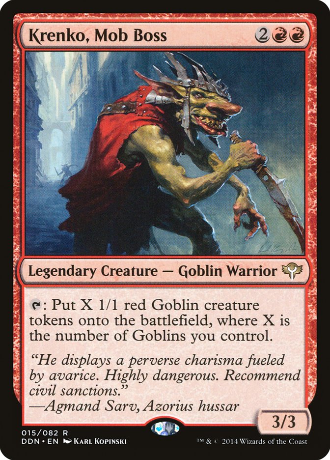 Krenko, Mob Boss: Duel Decks: Speed vs. Cunning