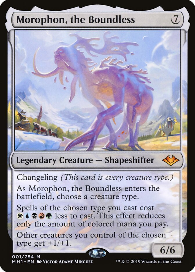 Morophon, the Boundless - (Foil): Modern Horizons Promos