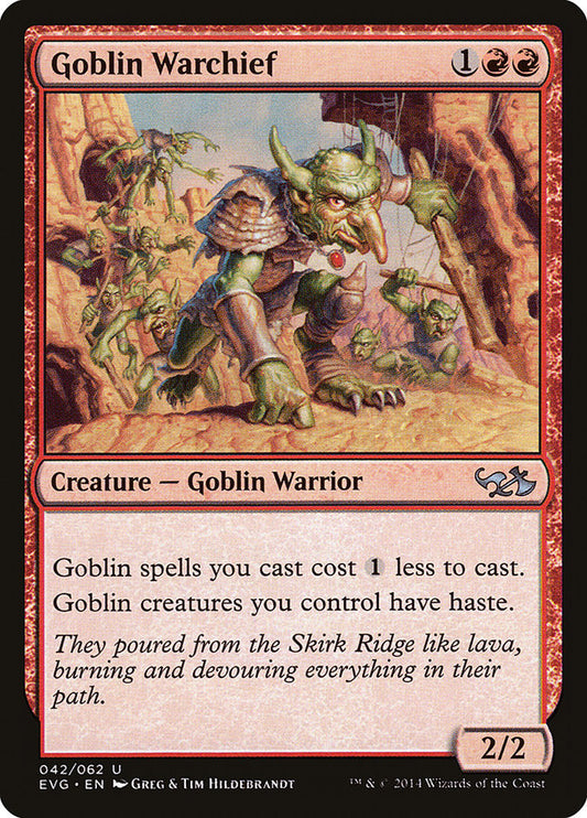 Goblin Warchief: Duel Decks Anthology: Elves vs. Goblins