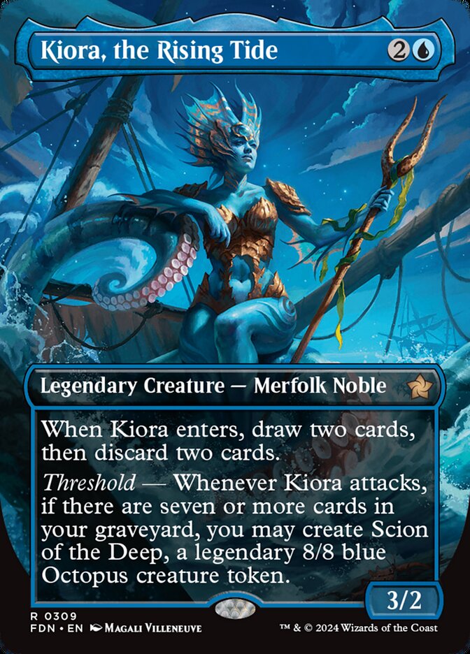 Kiora, the Rising Tide (Borderless): Foundations