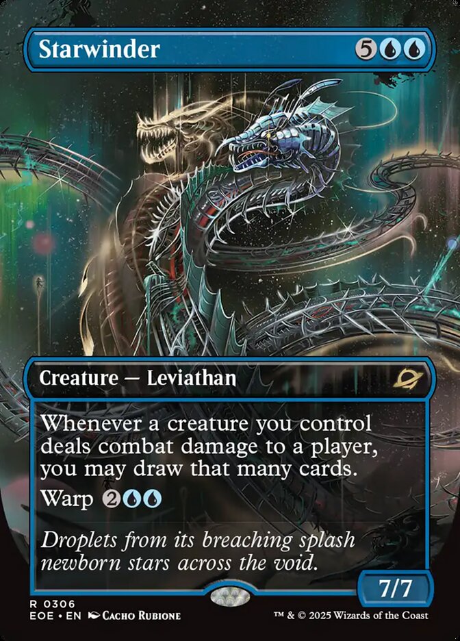 Starwinder (#306) (Borderless) - (Foil): Edge of Eternities