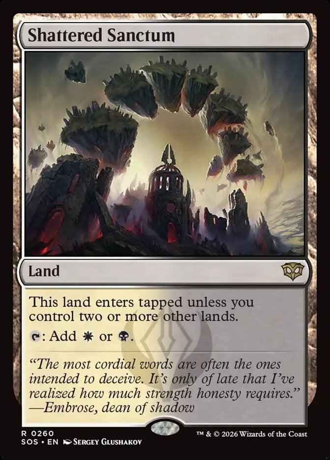 Shattered Sanctum: Secrets of Strixhaven