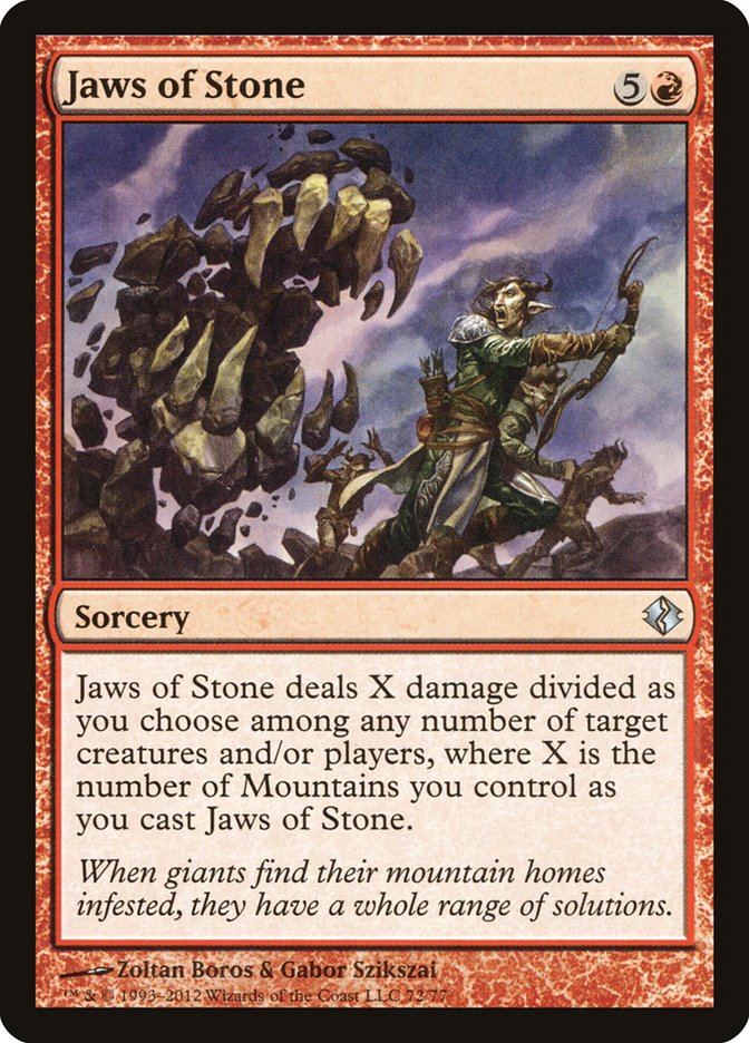 Jaws of Stone: Duel Decks: Venser vs. Koth